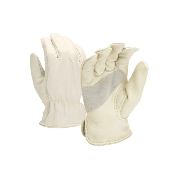 Pyramex Grain Cowhide Driver Gloves with Split Palm Patch, Size Large - Pkg Qty 12 GL2005KL - main
